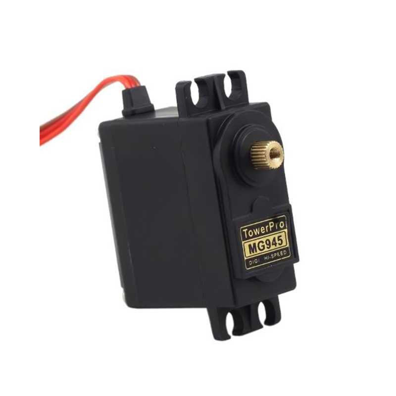 (SPIDER Automation) TowerPro MG945 Digital High-Speed Metal Gear Servo Motor (10-12 KG)