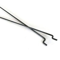D1.2x120mm Z type Push/Pull Steel Rod for RC Aircraft Aero-modelling-2Pcs