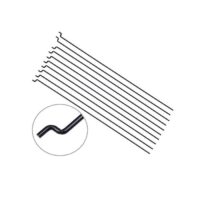 D1.2x120mm Z type Push/Pull Steel Rod for RC Aircraft Aero-modelling-2Pcs