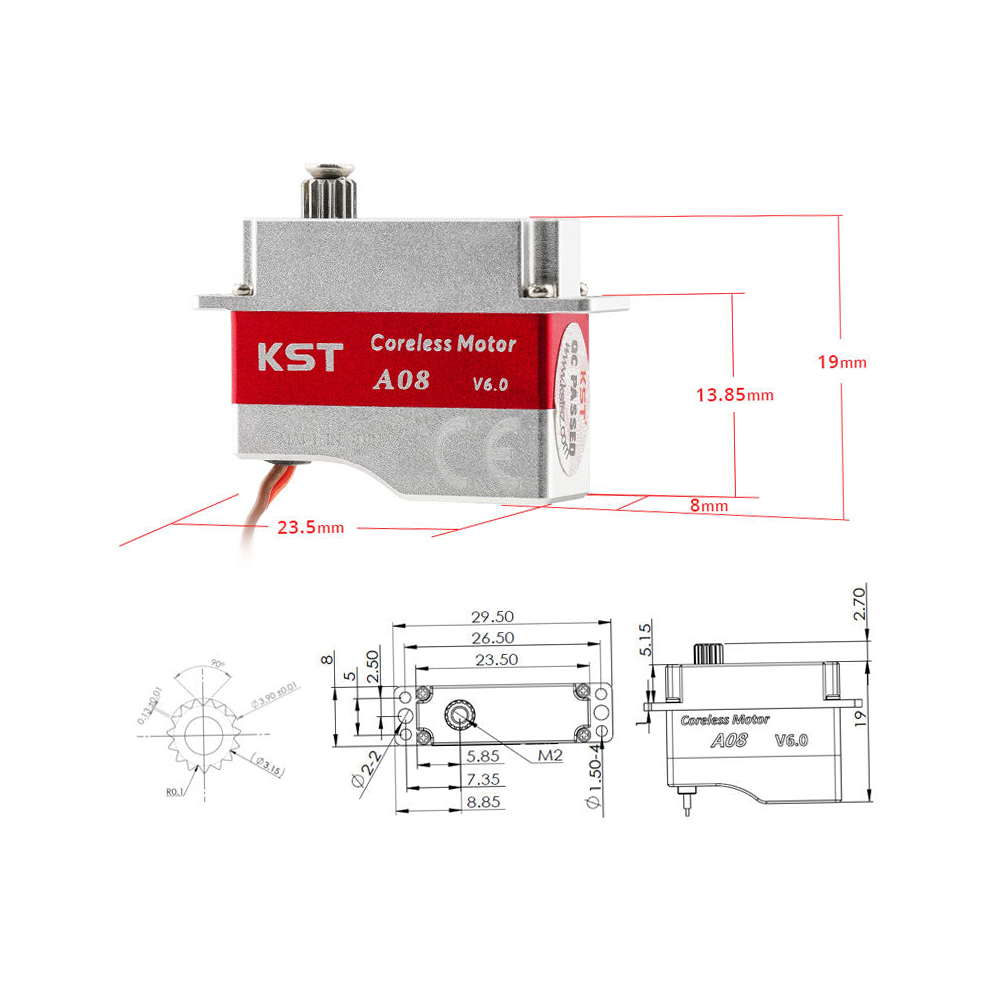 KST Servo A08 V6.0 - Image 3