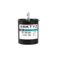 AC220V 28W 68KTYZ Permanent Magnet Synchronous Motor 5RPM/MIN