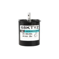 AC220V 28W 68KTYZ Permanent Magnet Synchronous Motor 80RPM/MIN