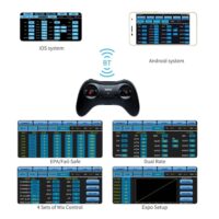 Radiolink T8S 2.4GHz 8CH Transmitter + R8EF Receiver with Built-in Rechargeable Battery and Bluetooth for App control
