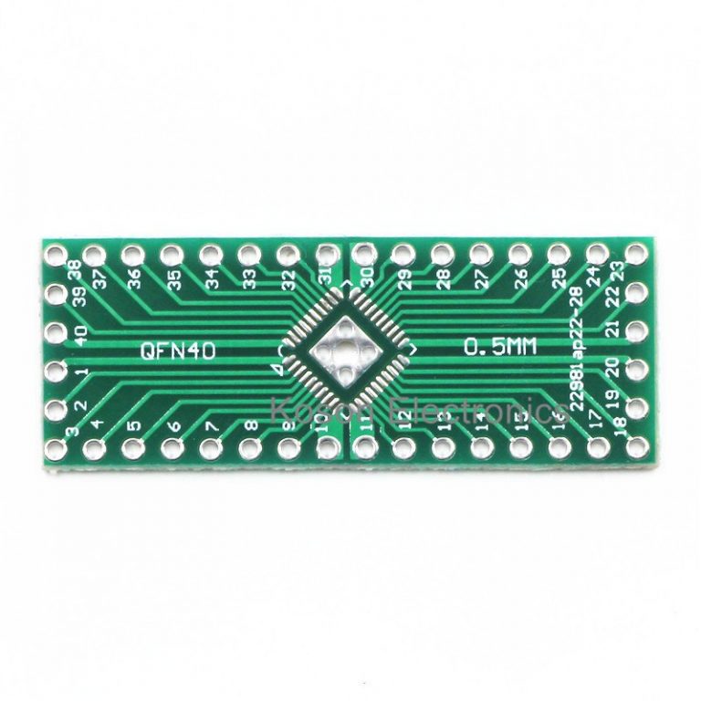 QFN32 QFN40 SMD to DIP Adapter PCB Board-2Pcs. - Image 3