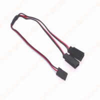1JR Male To 2 Futaba Female Y Type Servo Extension Wire (200mm)