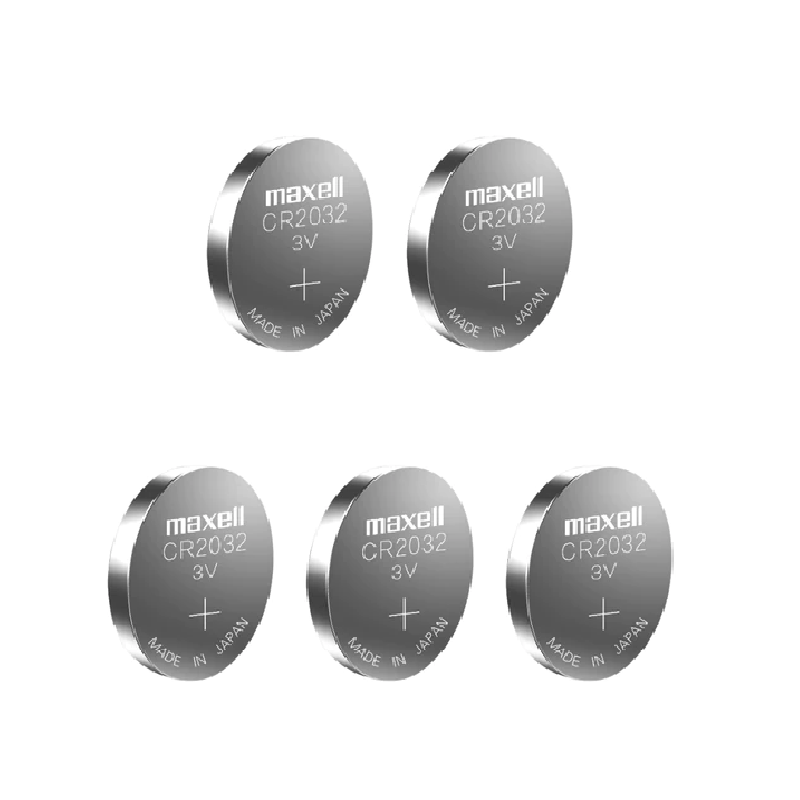 Maxell CR2032 3V Lithium Coin Battery (5 Pieces) - Image 3