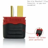 Amass Nylon T Style Male Connector with Insulating Cap-1Pcs- AM-1015E-M.G.R
