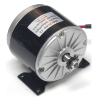 24V 350W 2750RPM MY1016 EBIKE Brush Motor