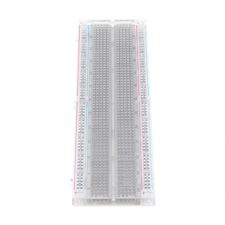 Transparent 830 Points Solderless Breadboard - Image 3