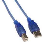 ACEBOTT 1.64FT USB 2.0 A-B Male Printer Cable 0.5m