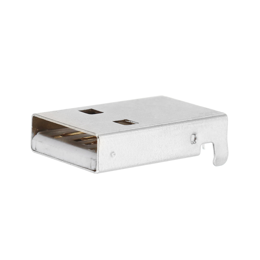 USB A-type Plug Male PCB R/A Connector (Pack of 5) - Image 2