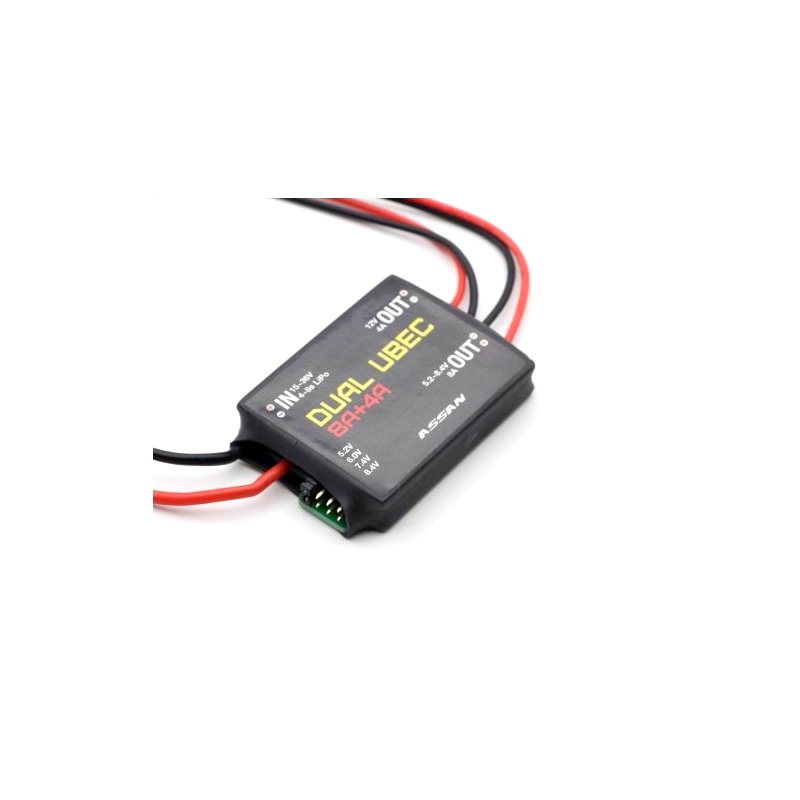 Ubec 8A + 4A Dual Channel ESC - Image 2