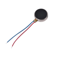 ERM Coin Vibration Motor , 8mm Dia. ,3.4mm Width wire length 10CM