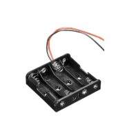 4 x AA Battery Holder Box with Female Dupont Line without Cover