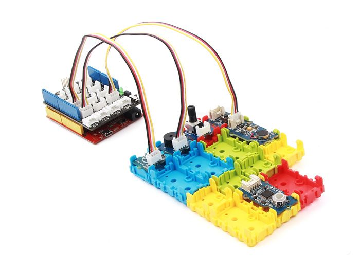 SeeedStudio Grove Yellow Wrapper 1*2(4 PCS pack) - Image 3