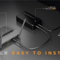 RESONATE RouterUPS ? Gen2 Series | 30% More Backup, Up to 6 hours | 3x2600mAh | Router UPS | Power Backup for Router Modem | Un-Interrupted WiFi | Mini UPS |12V, <2A | Safety BIS, CE, RoHS Certified