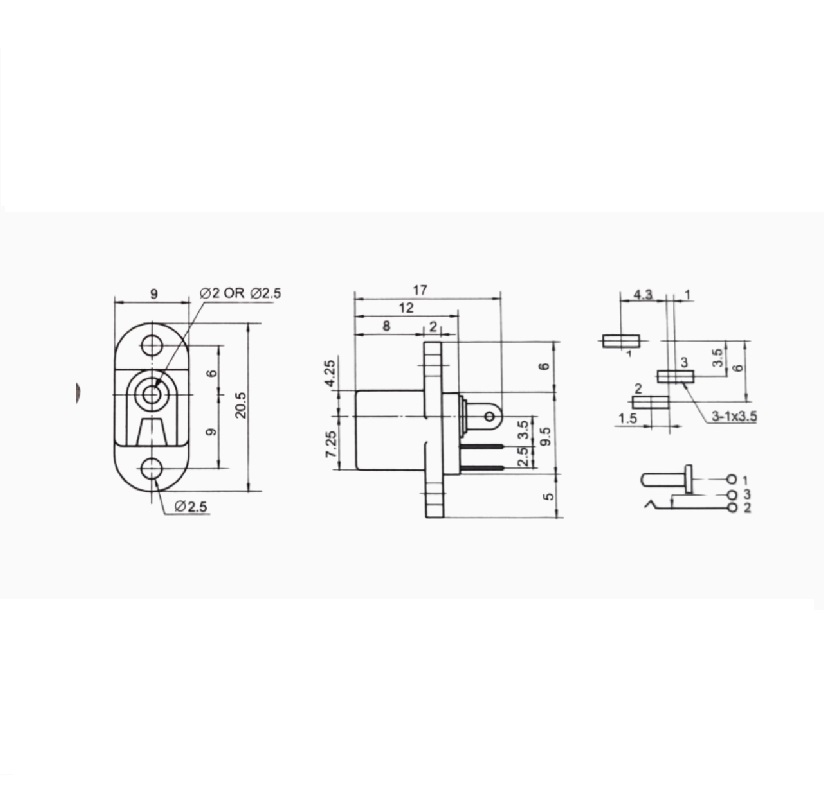 DC Jack-JDH-08 - Image 2
