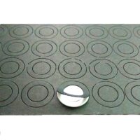 Three Hole Electrical Insulating Adhesive Mat for 18650/18350 PS 3P Battery Cell Terminal Insulation ? 50 Pcs
