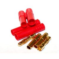 HXT 4mm Gold Connector with Protector ? AM-1009L.G.R