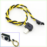 Mini USB (90? Connector) to FPV AV Output Cable for GoPro Hero 3