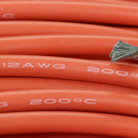 High Quality Ultra Flexible 12AWG Silicone Wire 10m (Red)