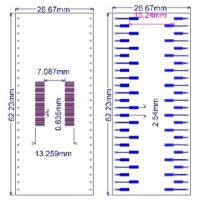SSOP-48 to DIP-48 SMT Adapter