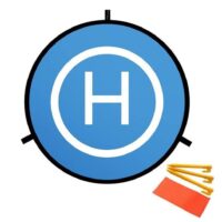 75cm Diameter Fast-fold Landing Pad/ Helipad for RC Drone