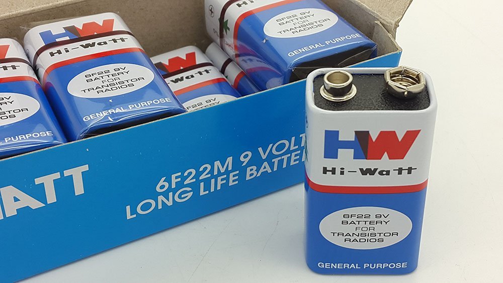 9V Original HW High-Quality Battery-10Pcs/Box - Image 2
