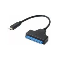 SATA (7+15) Pin to Type-C External Hard Disk Data Cable