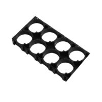 2 X 4 18650 Battery Holder with 18.5MM Bore Diameter