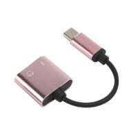 USB-C Type-C To 3.5Mm Jack Headphone Adapter with Charging support